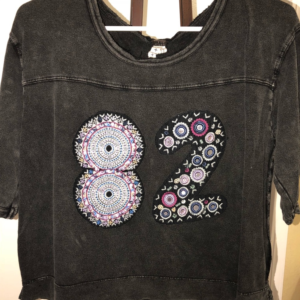 We the free crop top.